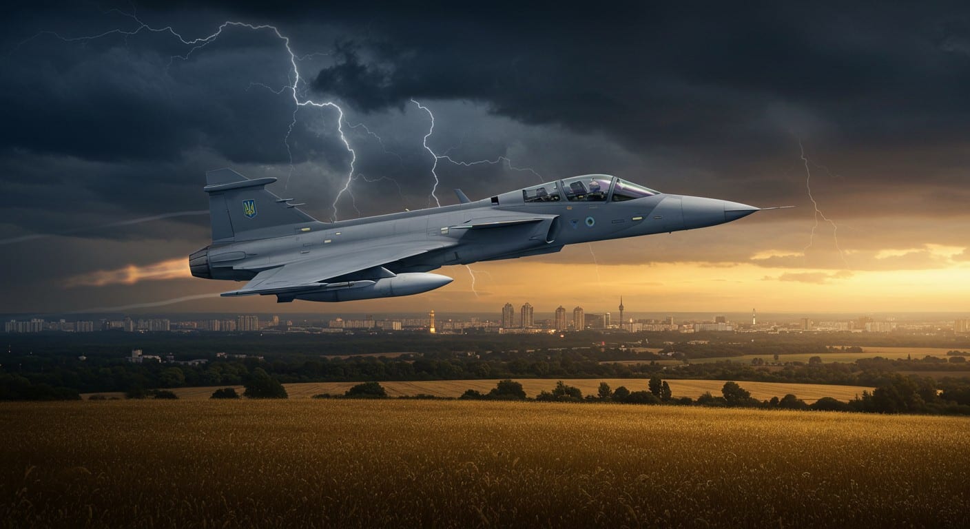 L’Ukraine signe un contrat pour 100 à 150 chasseurs Gripen E avec la Suède. Un tournant stratégique pour renforcer son armée de l’air face à la Russie.