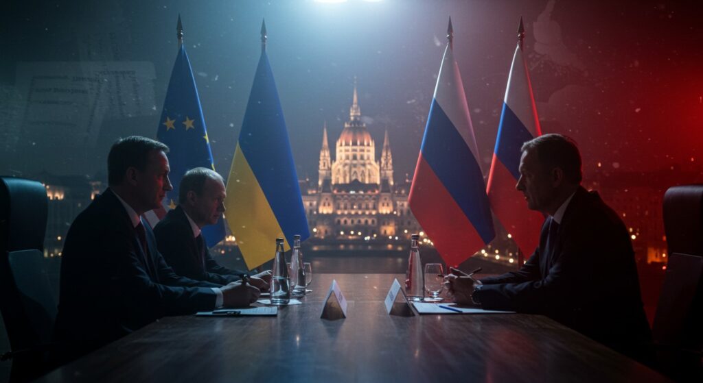 Guerre Ukraine : UE Ouvre Porte à Trump-Poutine Budapest