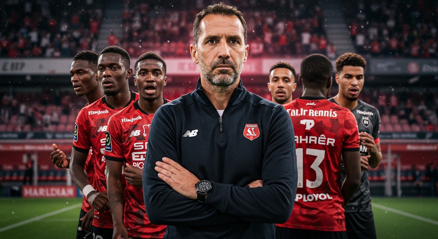 Découvrez comment Habib Beye a désamorcé les rumeurs de conflit avec les cadres du Stade Rennais. Analyse des tensions internes, discussions clés et impact sur l'équipe en Ligue 1.