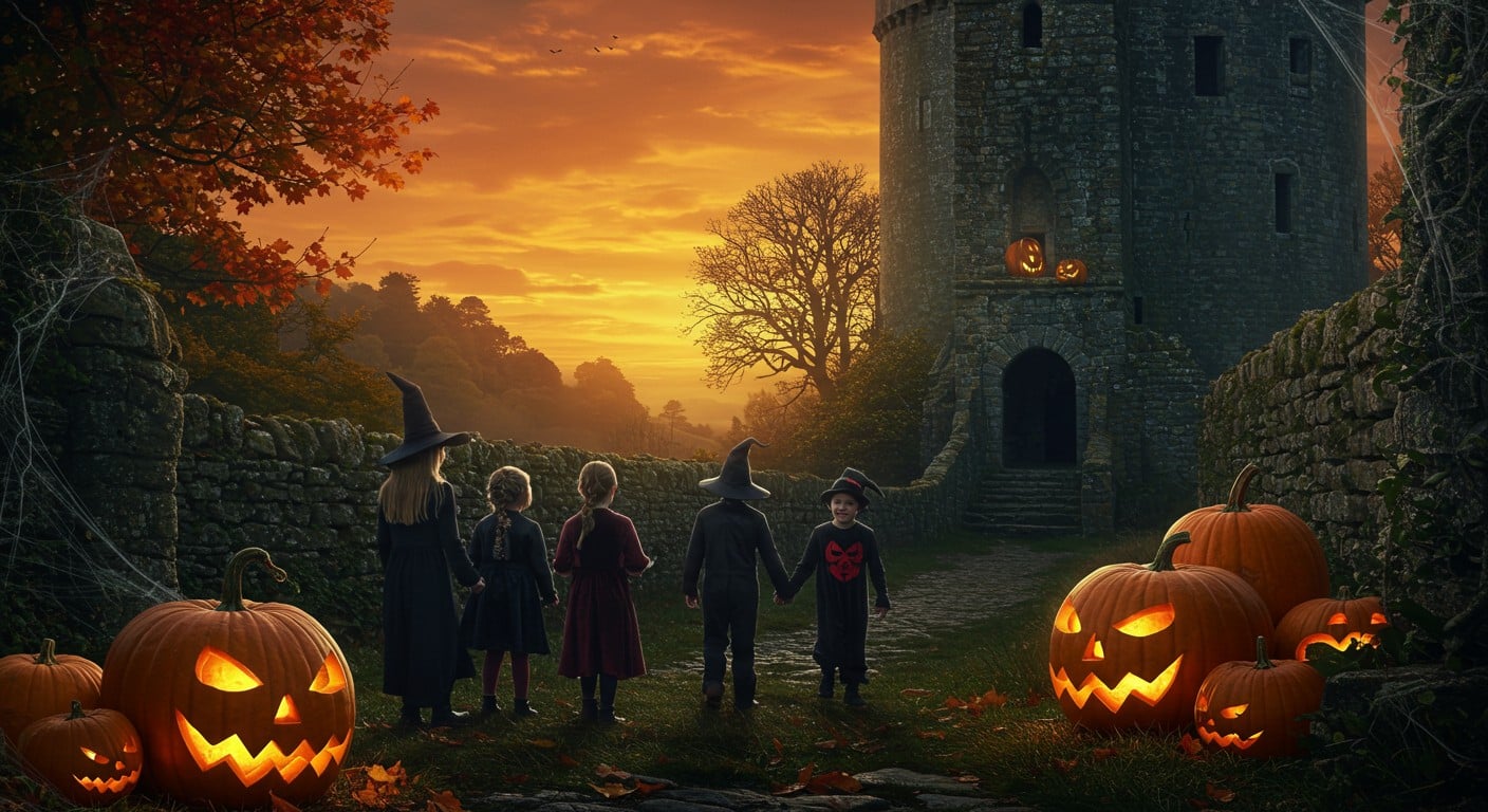 Frissons et fun en famille pour Halloween 2025 dans le Finistère ! Chasses au trésor, châteaux hantés, et animations effrayantes vous attendent.