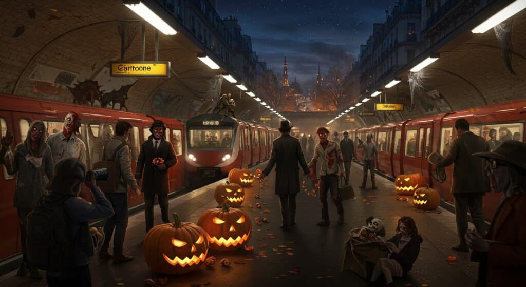 Halloween RATP 2025 : Frissons dans le Métro Parisien