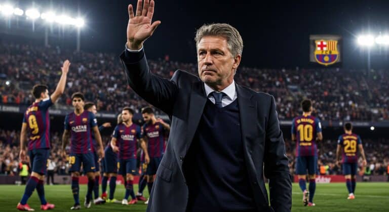 Hansi Flick S’excuse Après Son Craquage au FC Barcelone