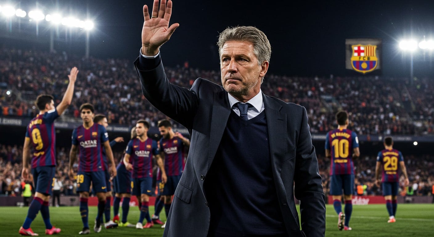 Découvrez pourquoi Hansi Flick, coach du Barça, a présenté des excuses émouvantes après son expulsion et ses bras d'honneur face à Gérone. Une histoire touchante sur passion et émotions en Liga.