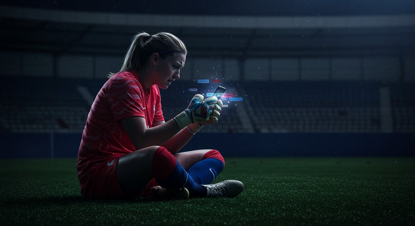 Découvrez le témoignage poignant d'une gardienne de l'équipe de France sur le racisme, l'homophobie et les menaces de mort en ligne. Un fléau qui touche le foot féminin.