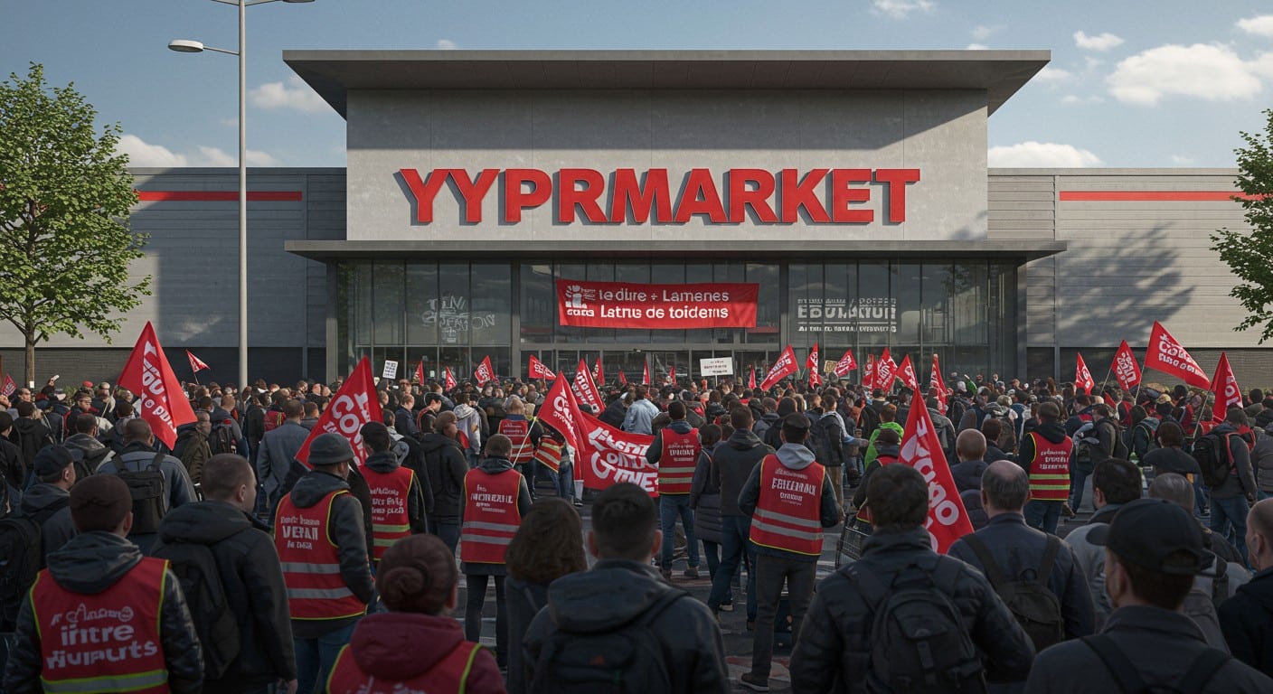 Grève surprise dans un hypermarché à La Défense : des syndicalistes bloquent tout pour dénoncer des conditions de travail. Découvrez les détails de cette action choc.