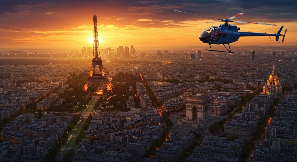 Hélicoptère Survole Paris Lundi : Raison Inattendue