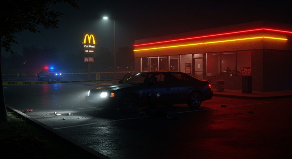Homicide à Alès : Jeune Homme Tué sur Parking Fast-Food