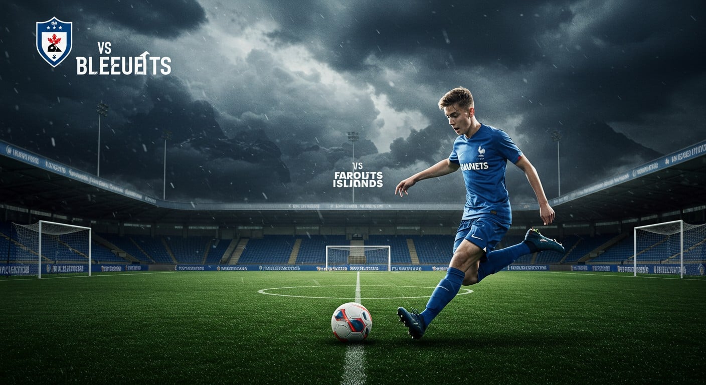 Regardez Îles Féroé-France Espoirs ce 10 octobre ! À quelle heure et sur quelle chaîne ? Découvrez tout sur ce match clé des qualifications Euro 2027.