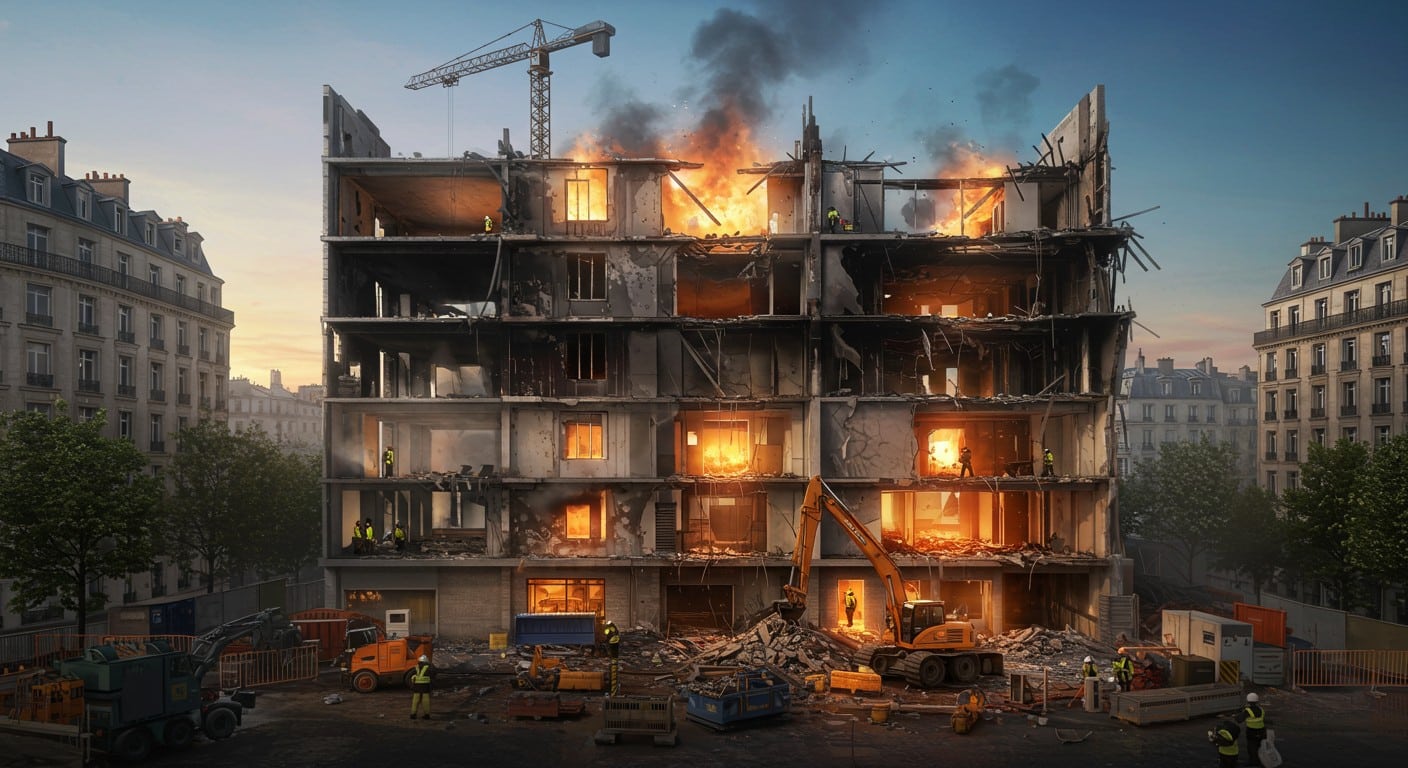 Découvrez comment l'incendie de l'immeuble Messager à Paris a été maîtrisé, avec le périmètre de sécurité levé. Travaux en cours et avenir du quartier des Messageries analysés en détail.
