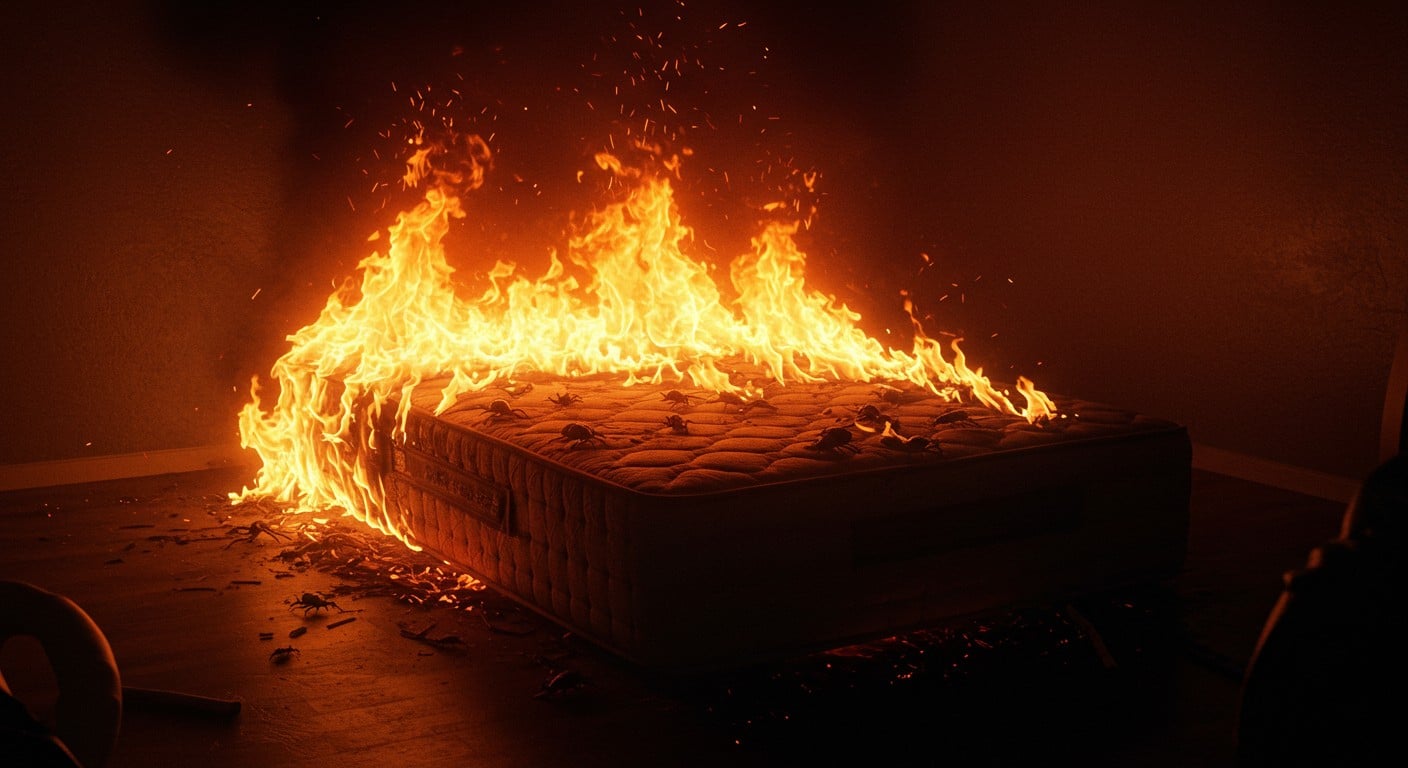 Un incendie causé par une tentative de brûler des punaises de lit ravage un immeuble à Beauvais. Découvrez les détails et les conséquences de ce fait divers dramatique.