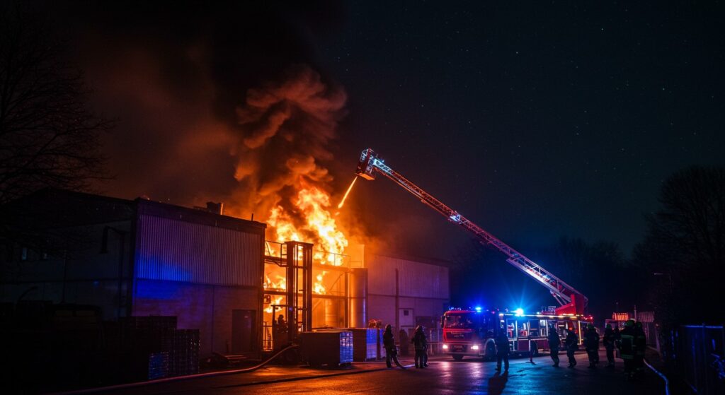 Incendie à Gennevilliers : Usine Évacuée, Aucun Blessé