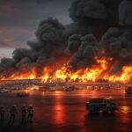 Incendie à l’Aéroport de Dacca : Vols Suspendus, Chaos Aérien