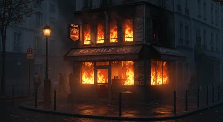 Incendie à Paris : Un Kebab Fermé pour Plusieurs Mois