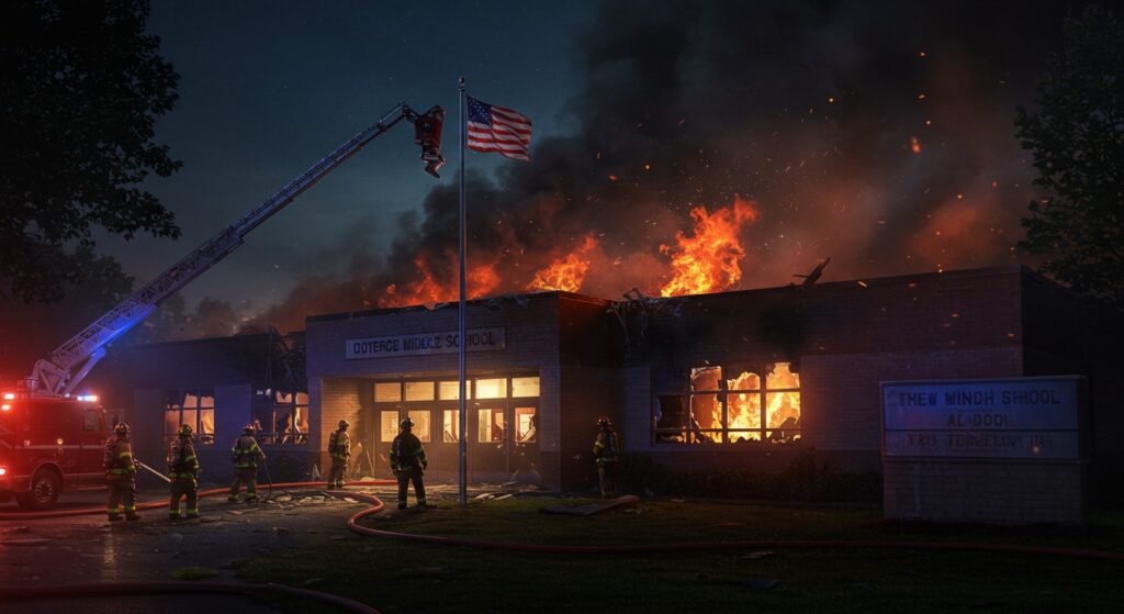 Incendie au Collège de Saint-Denis : Rentrée Menacée