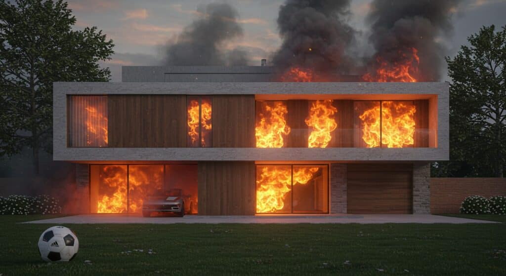 Incendie Chez Vinicius : Panne Électrique Suspectée