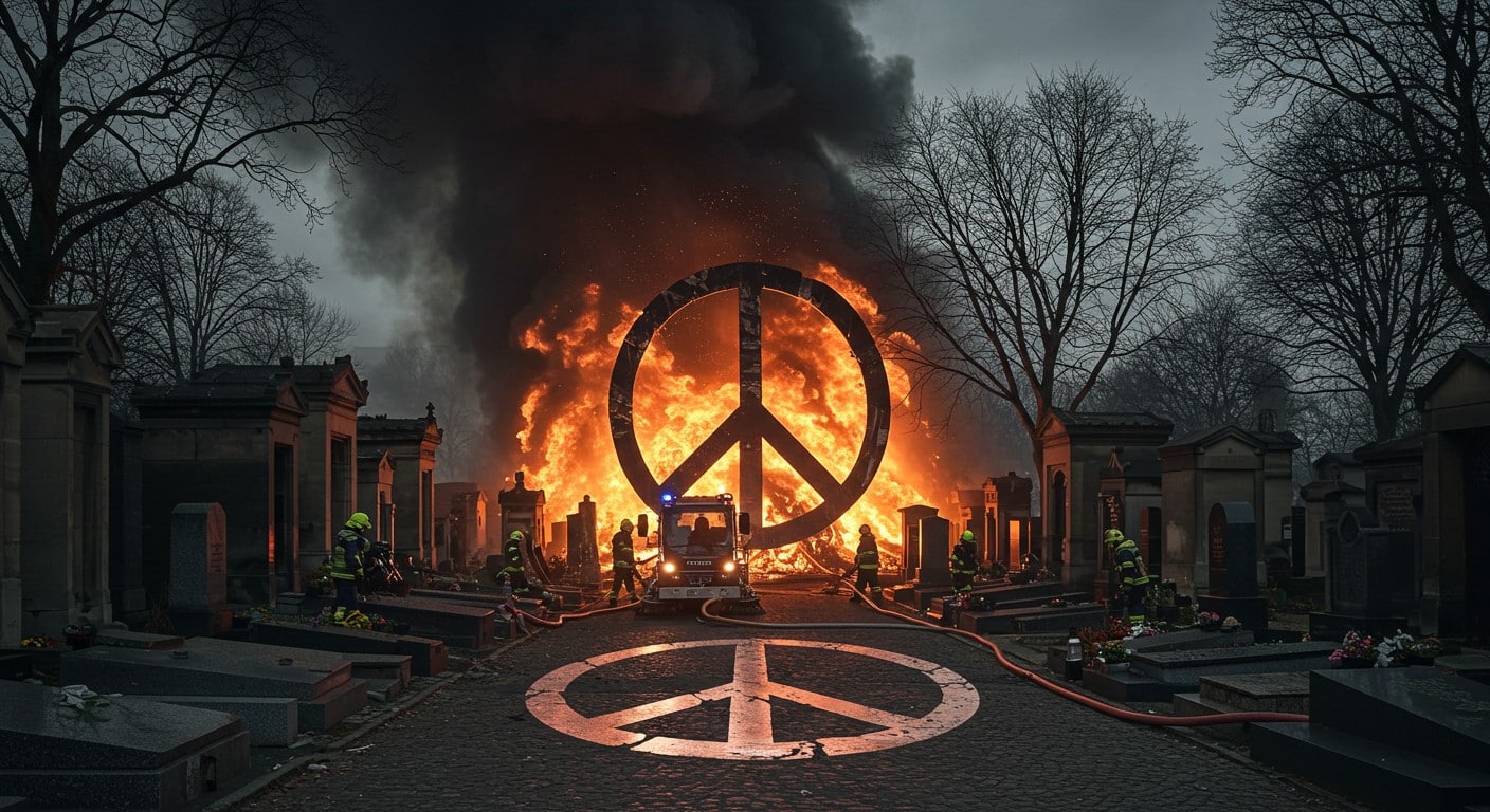 Découvrez les détails de l'incendie au cimetière du Montparnasse à Paris : une balayeuse explose, fumée noire visible, intervention rapide des pompiers. Analyse des causes et impacts sans blessés.