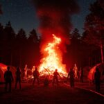 Incendie dans un Camping des Yvelines : Nuit de Panique à Médan