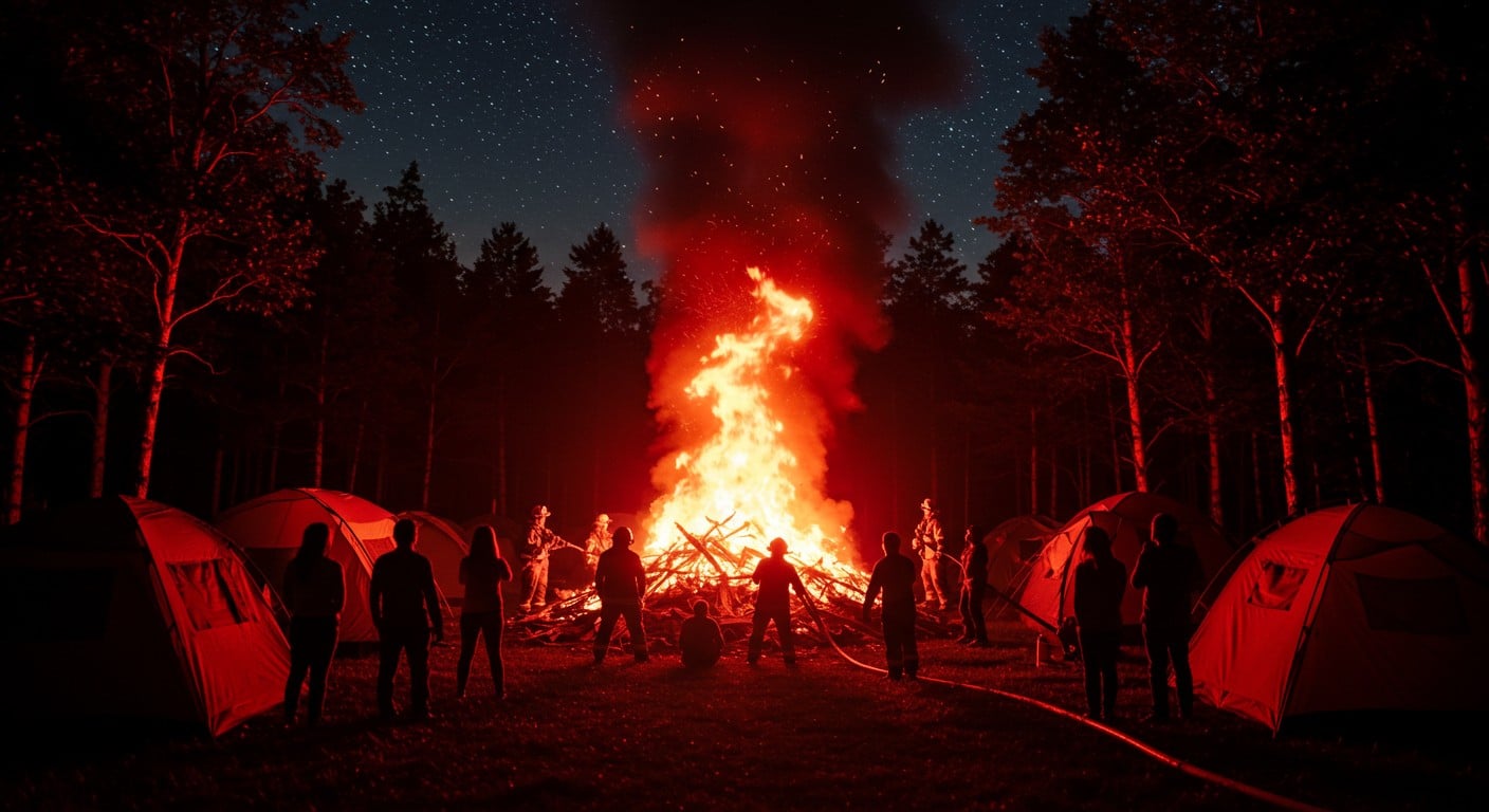 Un incendie spectaculaire a secoué un camping des Yvelines à Médan, réveillant les résidents en pleine nuit. Découvrez les détails de cette nuit mouvementée.