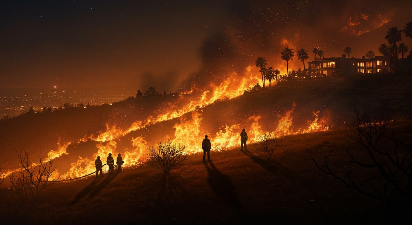 Un Franco-Américain accusé d’un incendie dévastateur à Los Angeles nie les faits. Son père dénonce un complot. Découvrez les détails troublants de l’affaire.