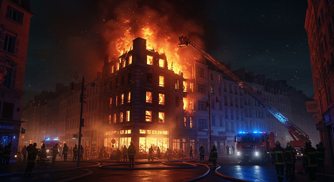 DAnalysant l'incident- L'incendie s'est produit dans un immeuble de dix étages du IIIe arrondissement de Lyon, causant quatre décès dans la nuit de dimanche à lundi. écouvrez les détails tragiques de l'incendie à Lyon qui a coûté la vie à 4 personnes dans le IIIe arrondissement. Analyse complète des faits, causes potentielles et impacts sur la sécurité urbaine.