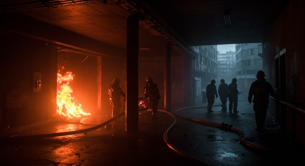 Incendie Mortel à Lyon : Drame dans une Cave