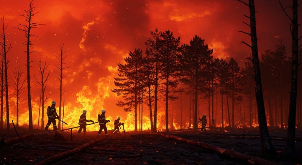 Incendies 2025 : Forêts Dévastées, Feux Mieux Contrôlés