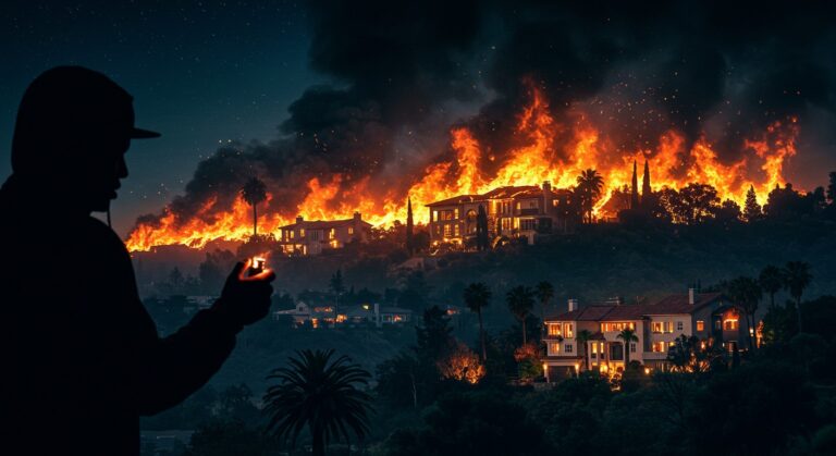 Incendies de Los Angeles : Un Suspect Français Risque 45 Ans