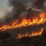Incendies en Corse : 175 Hectares Dévastés Près de Saint-Florent