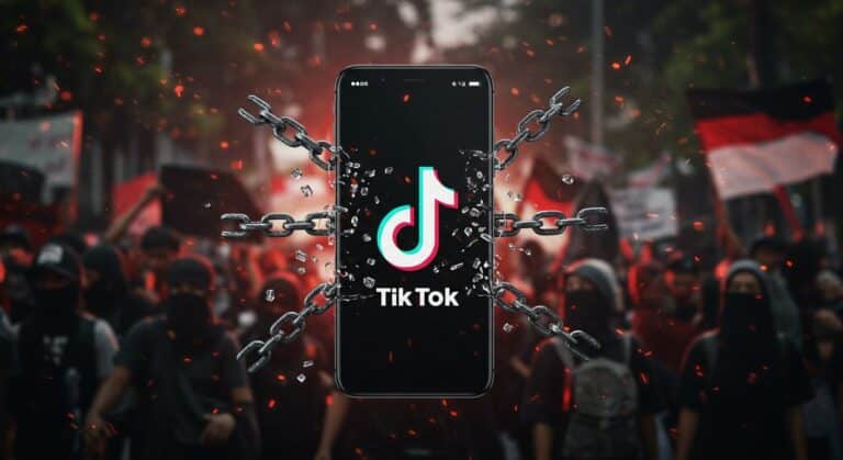Indonésie : TikTok Suspendu pour Données Non Fournies