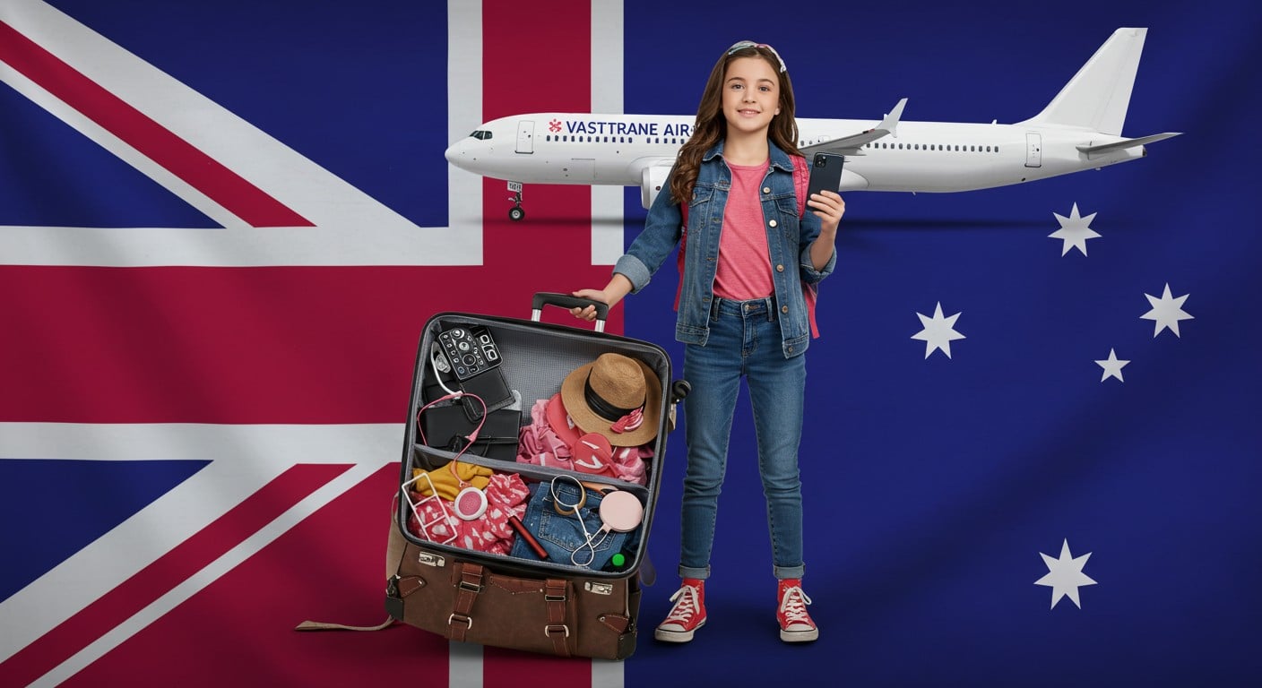 Une ado influenceuse australienne déménage au Royaume-Uni pour échapper à la loi interdisant les réseaux sociaux aux moins de 16 ans. Découvrez son histoire et les enjeux mondiaux.