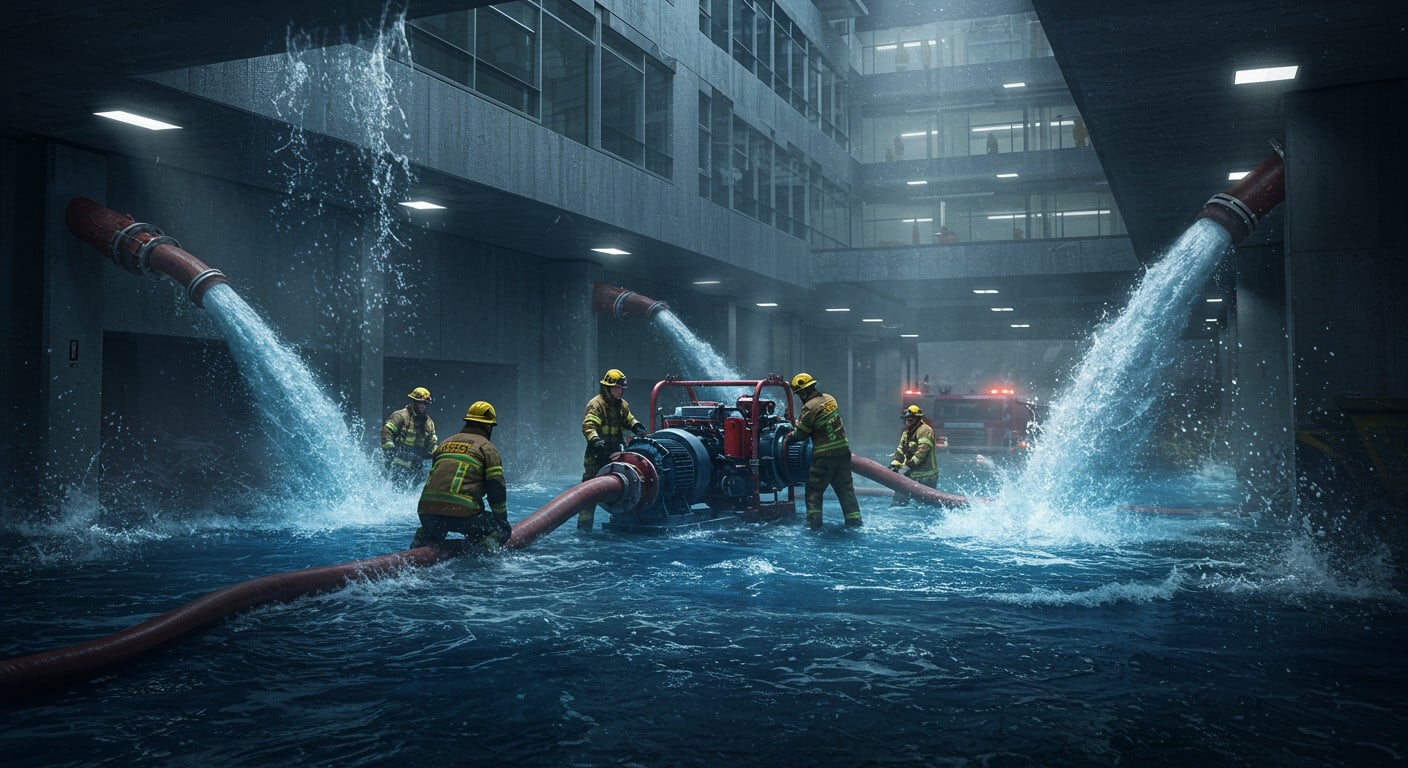 Découvrez les détails choquants d'une fuite d'eau géante à l'hôpital de Compiègne : 10 000 m³- Je vais préparer 7 mots-clés pour le maillage interne, chacun composé de 2 mots, en lien logique avec le sujet comme "rupture canalisation" ou "intervention pompiers". inondent le vide sanitaire. Intervention des pompiers, causes et leçons à tirer pour la sécurité.