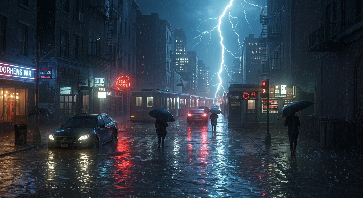 Découvrez les images choc des inondations records à Brooklyn et New York causées par des pluies intenses. Un mort, rues submergées, métros inondés : les infrastructures en question. Analyse complète.