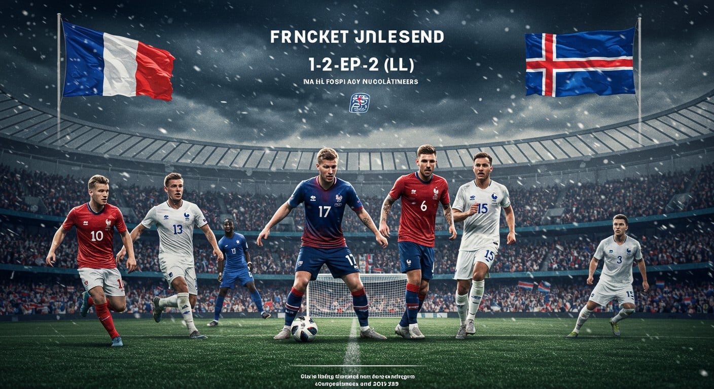 Découvrez les buts et analyses du match Islande-France (2-2) en qualifications Mondial 2026. Les Bleus déçus à Reykjavik attendent novembre pour valider leur ticket. Revivez les moments clés !