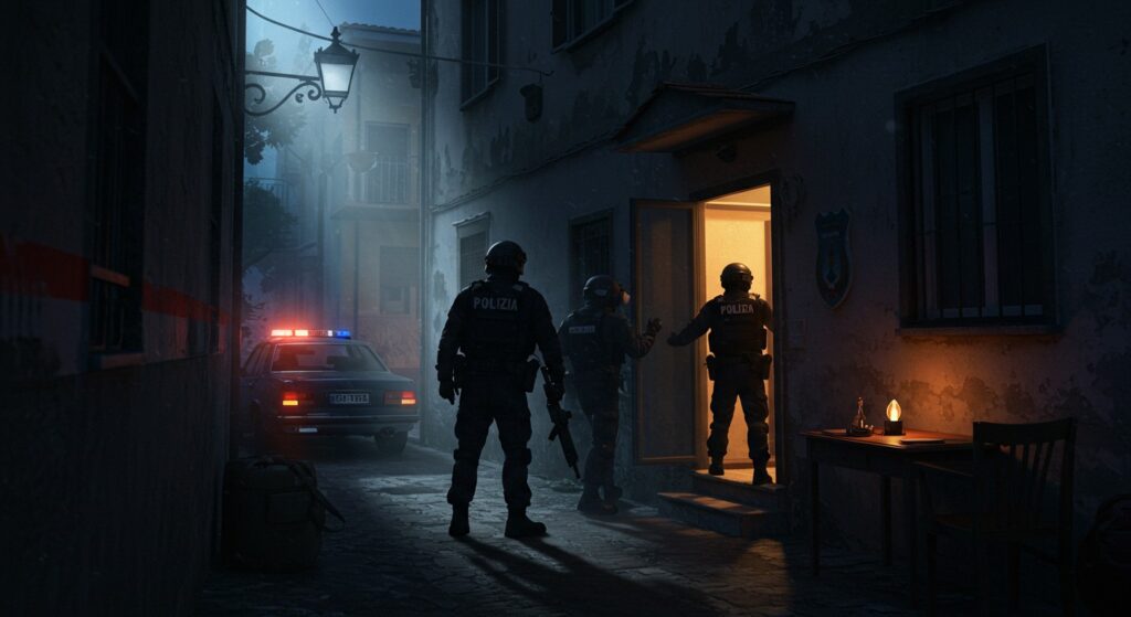 Italie : Arrestation d’un Mafieux Dangereux à Foggia