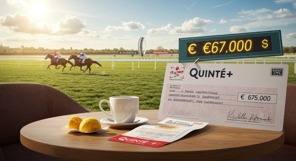 Jackpot de 675 000 € pour 2 € : Coup de Chance au Quinté