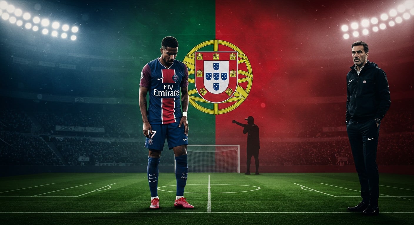 João Neves, blessé, libéré par le Portugal : le PSG rassuré. Découvrez les coulisses de la relation entre Martinez et le club parisien.