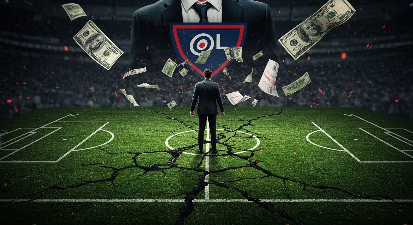 John Textor, accusé de ne pas respecter ses engagements, risque gros dans le rachat de l’OL. Découvrez les dessous de ce litige financier explosif.