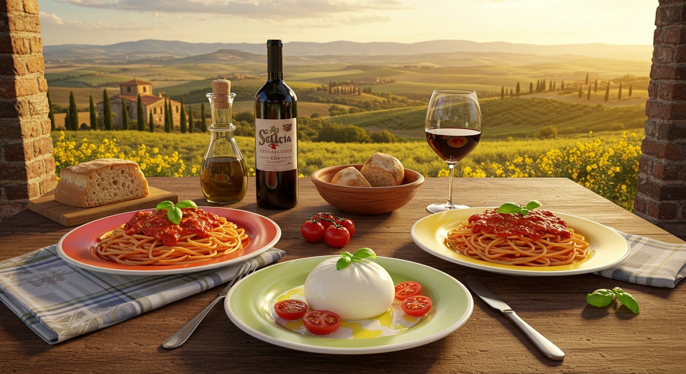 Découvrez comment Julie Andrieu transforme sa passion pour la cuisine italienne en art de vivre. Recettes, voyages et amour de la nourriture vous attendent !