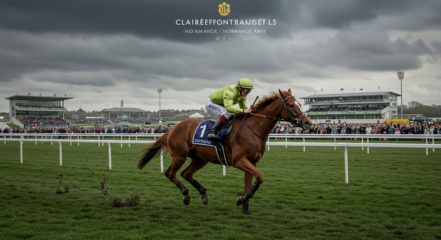 Kalaoun domine le quinté à Clairefontaine ! Découvrez comment ce poulain et son jockey visent la Cravache d’Or dans une course palpitante.