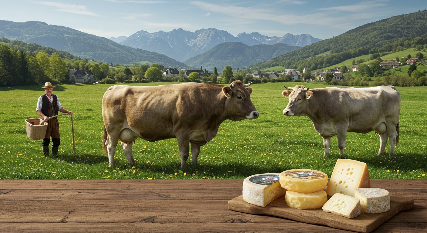 La vache Ferrandaise, menacée d’extinction, prospère à nouveau en Auvergne. Découvrez son retour, ses atouts et son rôle dans la biodiversité !