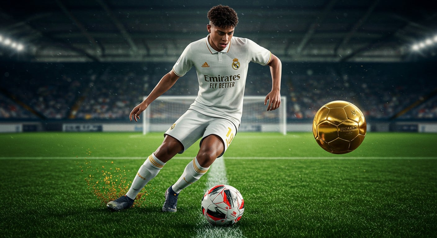 Découvrez Lamine Yamal, le prodige du football prêt à dominer l'Europe. À seulement 18 ans, il vise plusieurs Ballons d'or. Plongez dans son ascension fulgurante !