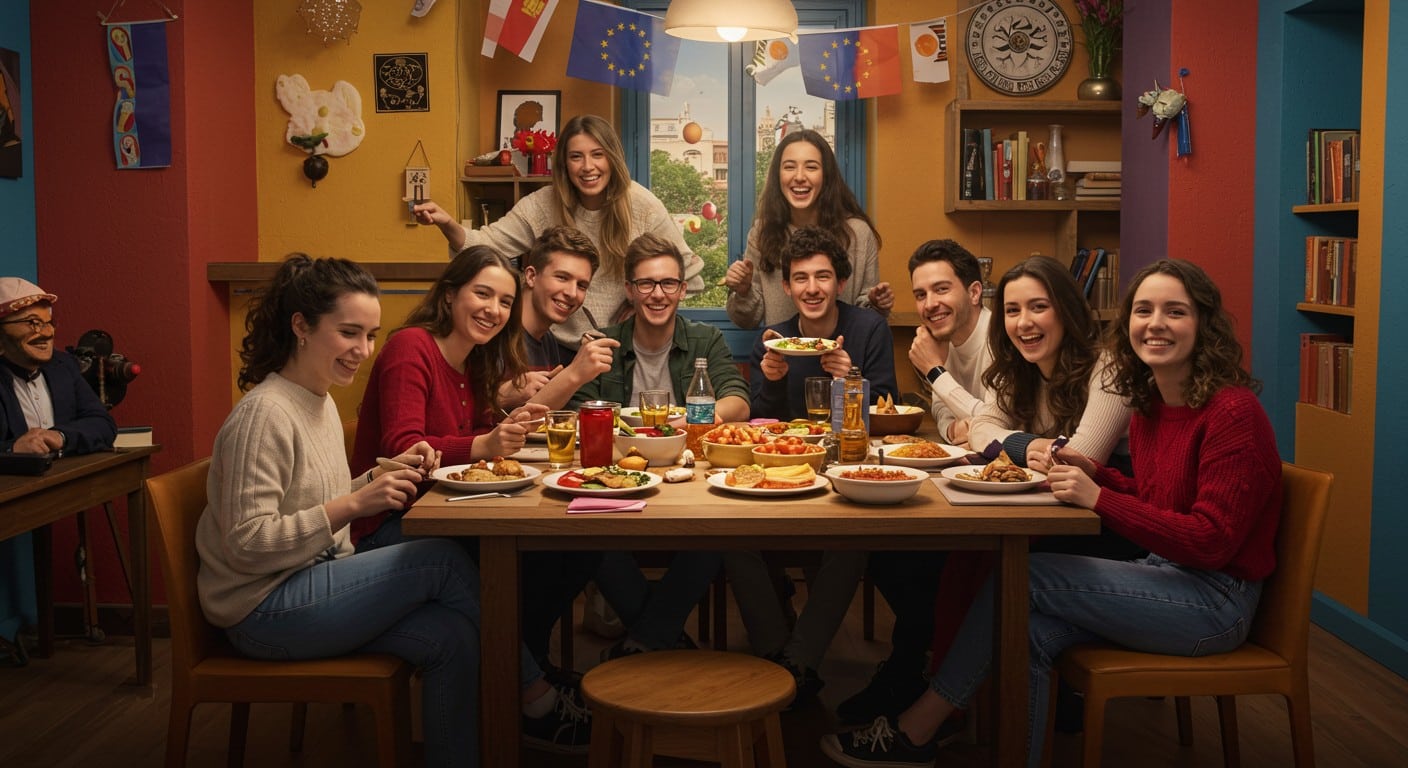 Découvrez comment L’Auberge Espagnole a boosté Erasmus, l’hommage à Sofia Corradi et l’impact culturel du programme d’échange étudiant.