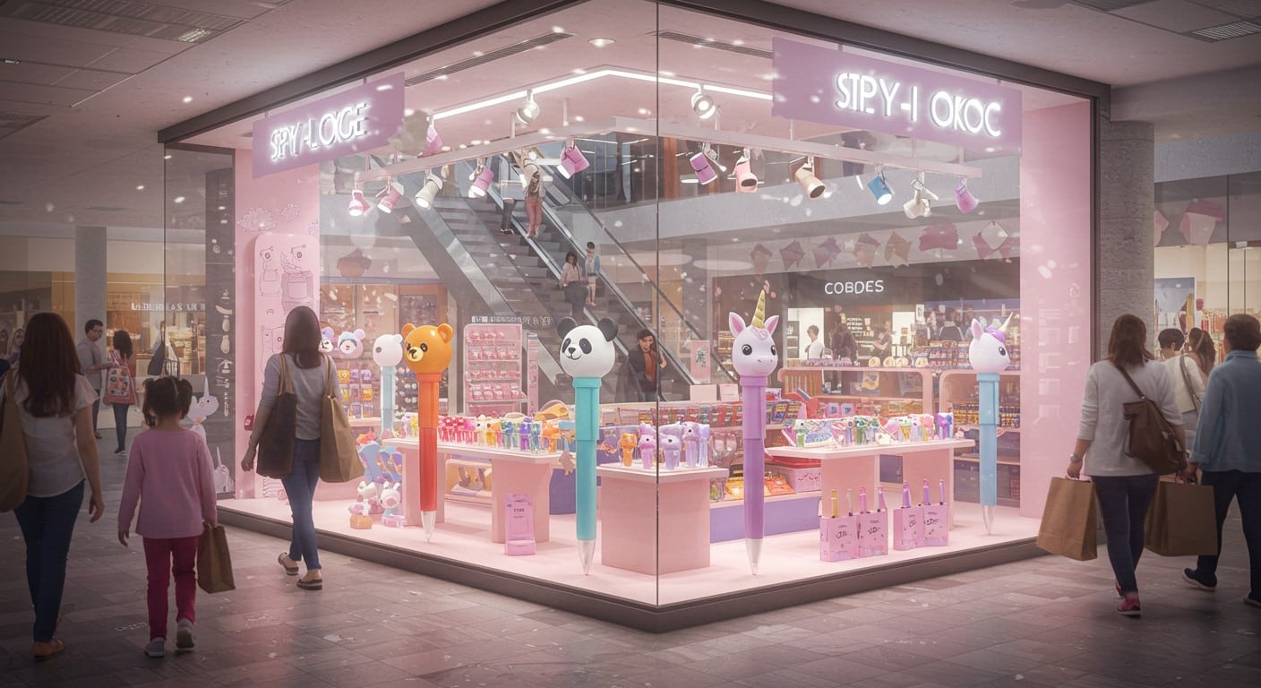 Legami arrive à Créteil-Soleil avec ses stylos animaux et d'autres enseignes tendance. Découvrez ce phénomène et son impact !