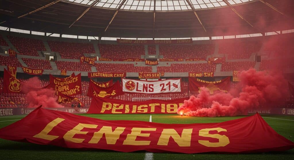 Lens – Paris FC : Tribune Marek Fermée, Ambiance en Berne