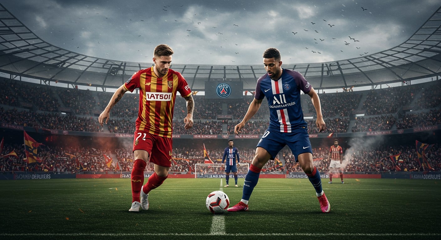 Le Paris FC défie Lens en Ligue 1 pour un match décisif. Suivez ce choc du promu face à un cador du Nord ! Qui l’emportera ?