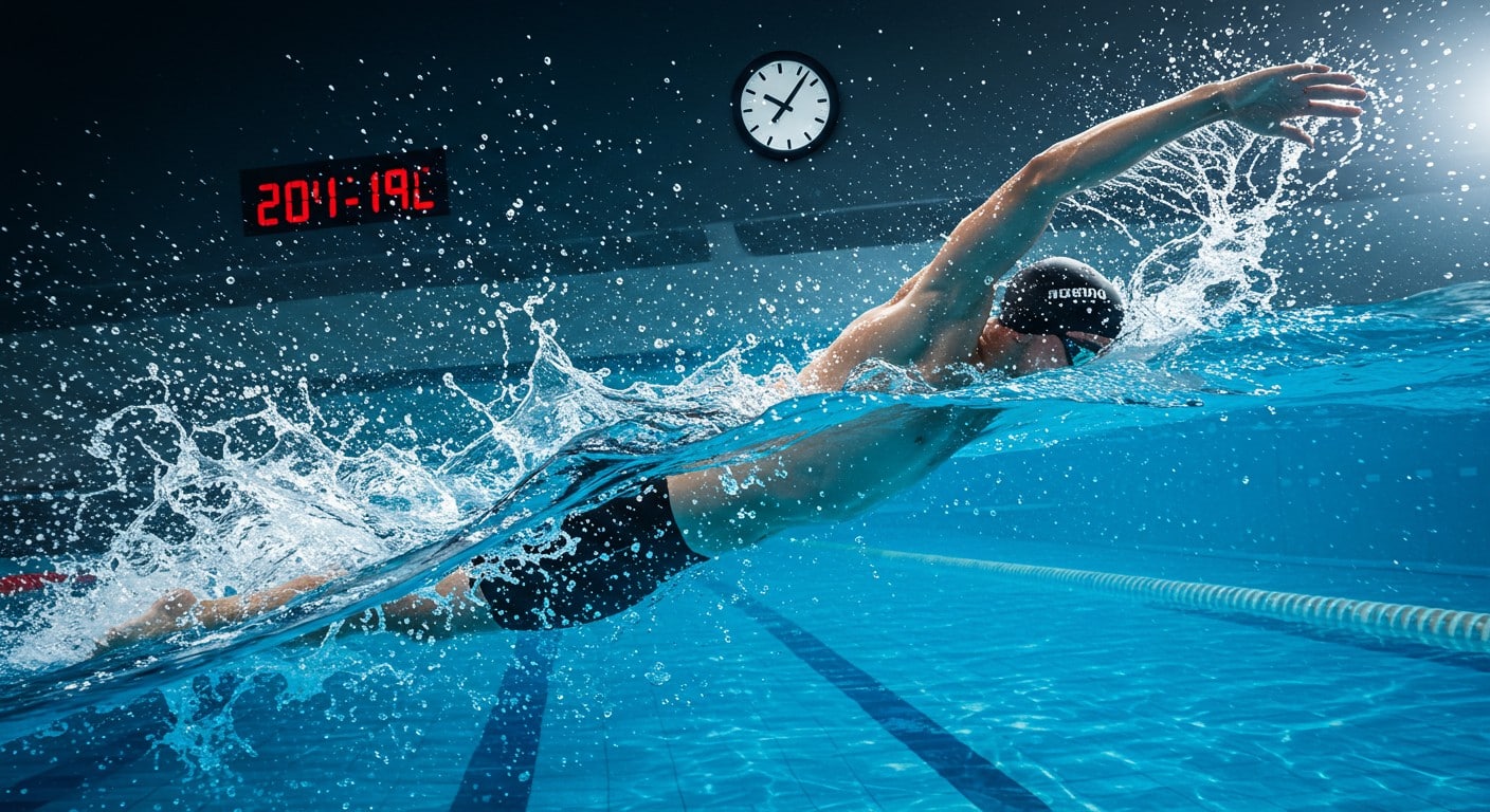 Léon Marchand battu sur 200 m dos à la Coupe du monde en petit bassin. Découvrez son retour, ses défis et ses ambitions pour 2026 !