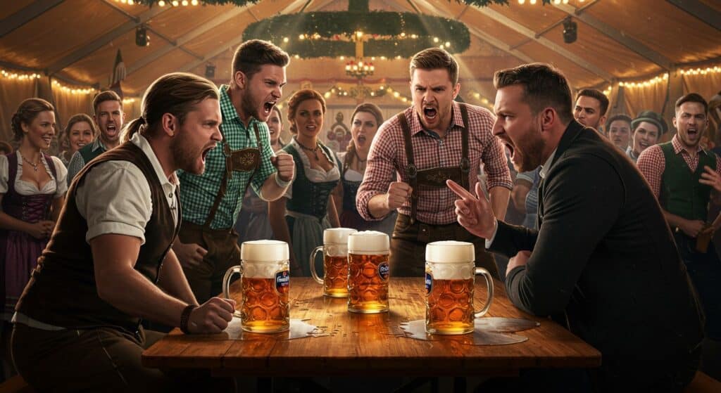 Leroy Sané et l’Oktoberfest : Bagarre et Polémique en Fête