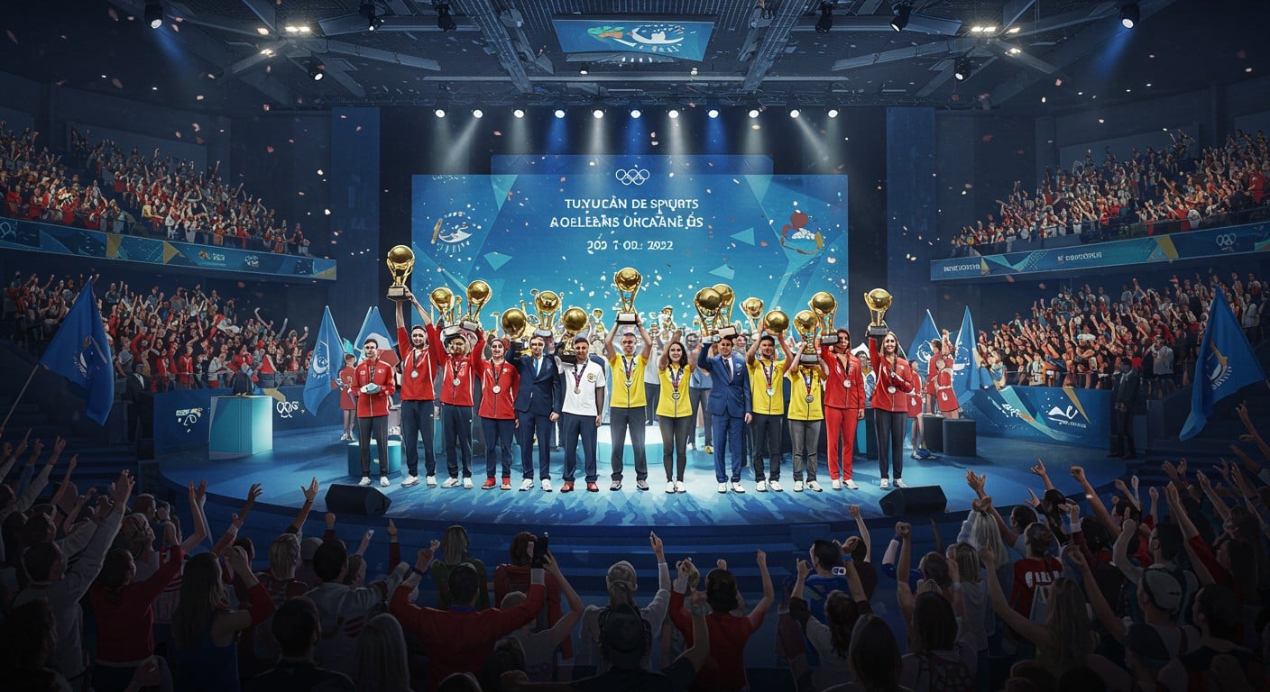 Célébrez l’esprit JO dans le Loiret avec les Trophées du Sport, récompensant athlètes et bénévoles. Découvrez les valeurs du sport à Orléans !