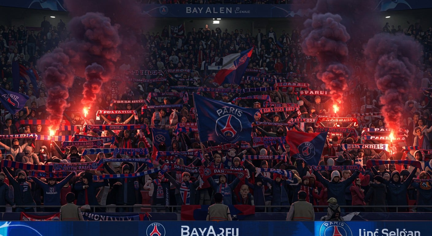 1 800 supporters du PSG, dont 1 000 ultras, envahissent Leverkusen pour la Ligue des Champions. Découvrez l'ambiance, les enjeux et la compo probable !