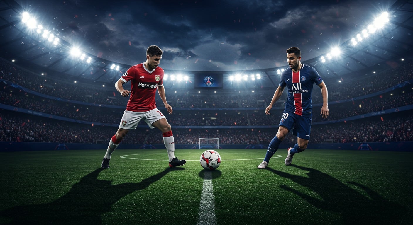 Le Bayer Leverkusen défie le PSG en Ligue des Champions. Kasper Hjulmand et ses joueurs prêts pour un match épique. Découvrez les clés du duel !